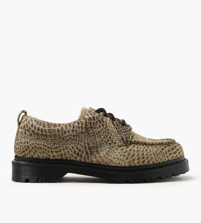 Lowell Olive Green Pebble Emboss Hair On