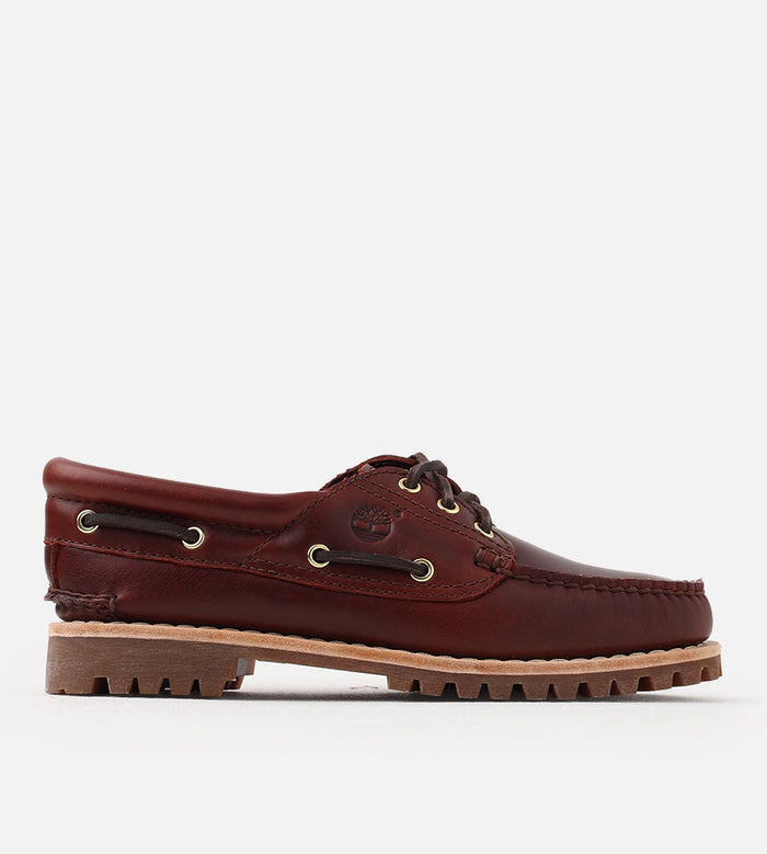 Auth Boat Shoe W Burg Rootbeer