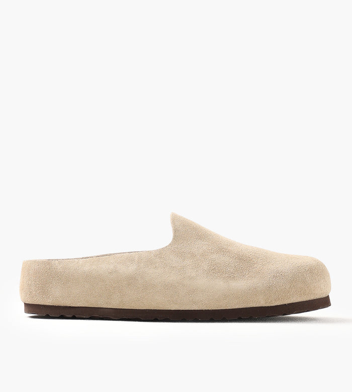 Amsterdam Wrapped Suede Leather Taupe