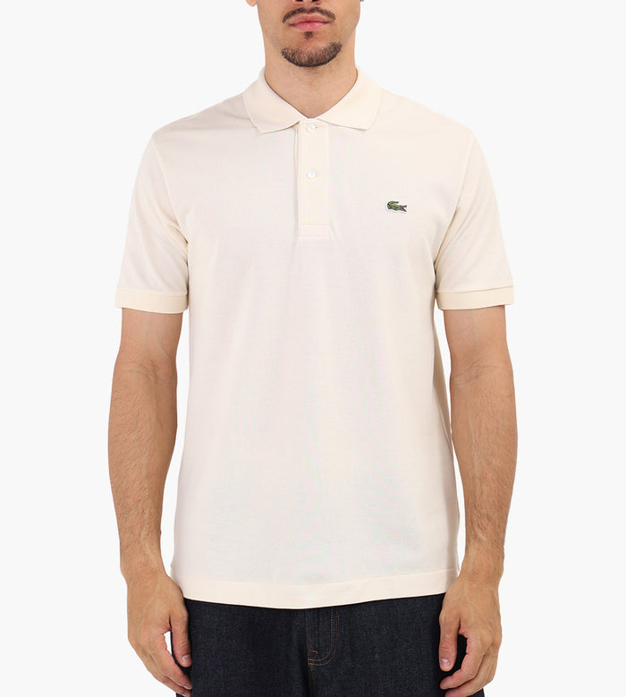 1HP1 Men's Short Sleeve Best Polo Naturel Clair