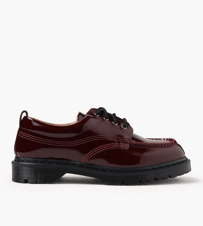 Lowell Cherry Red Laquered Leather