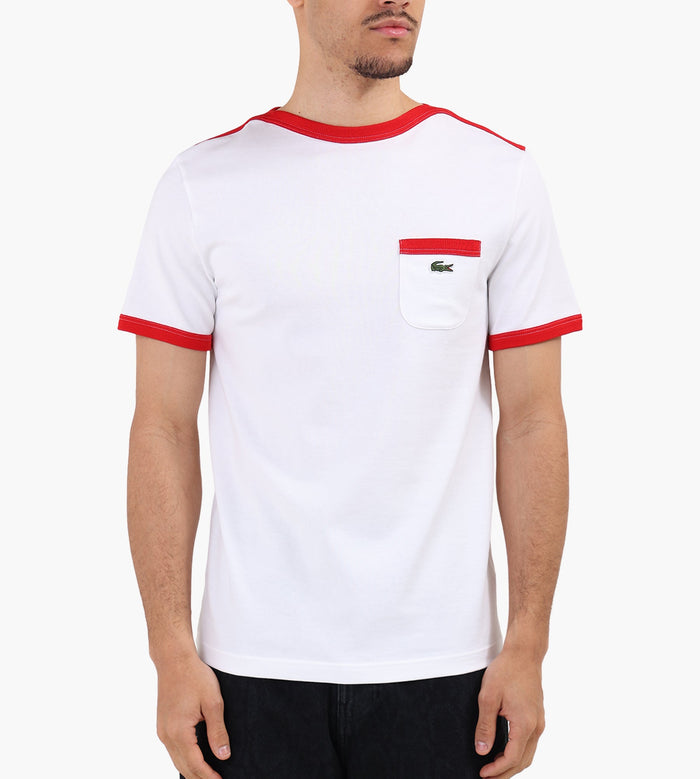 1HT1 Men's T-shirt White Red