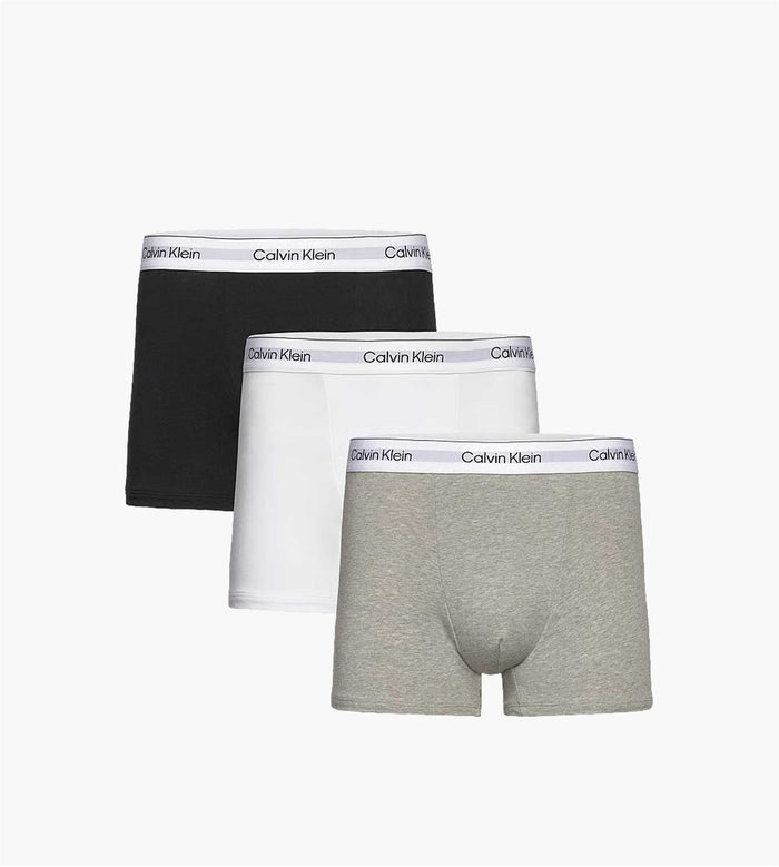 Relaxed Fit Trunk 3 Pack Grey Heather White Black