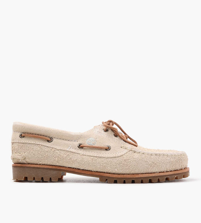 Noreen Boat Shoe Natural Suede