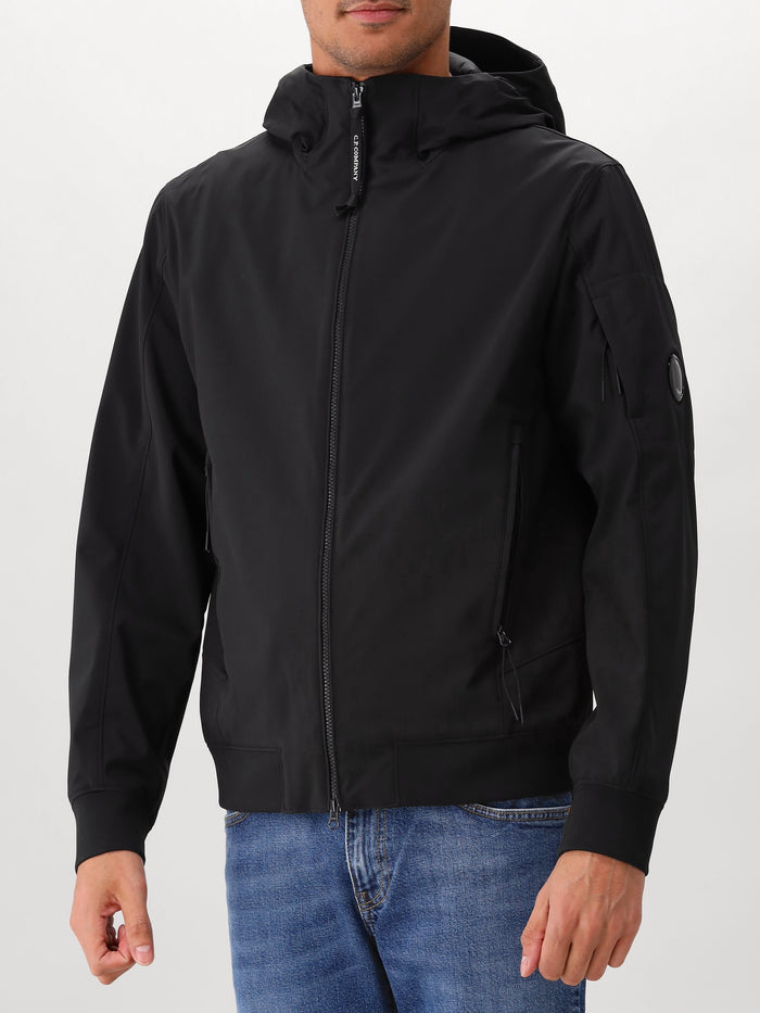 Jas Zwart Shell-R Hooded Softshell Lens