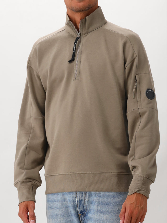 Half Zip Sweater Groen