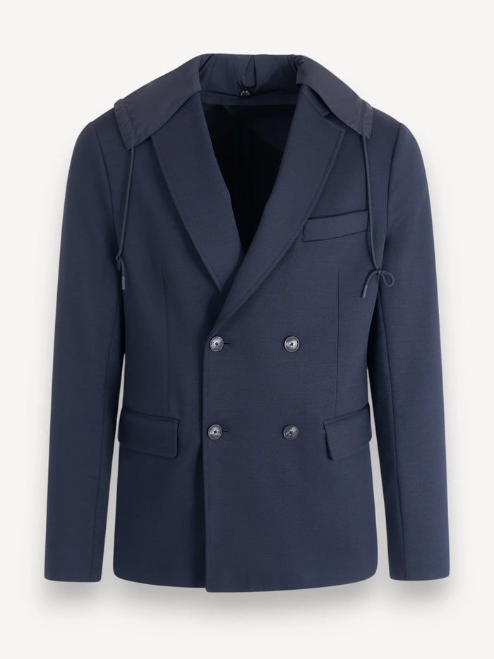 Hooded Blazer - Donkerblauw