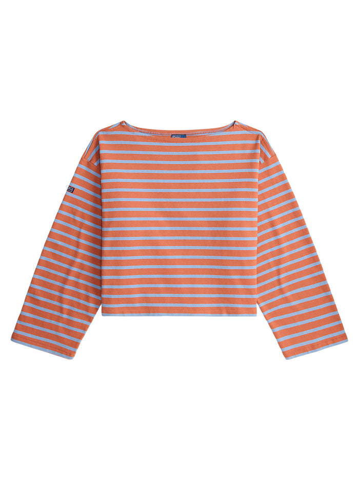 Striped boatneck tee – Bruin