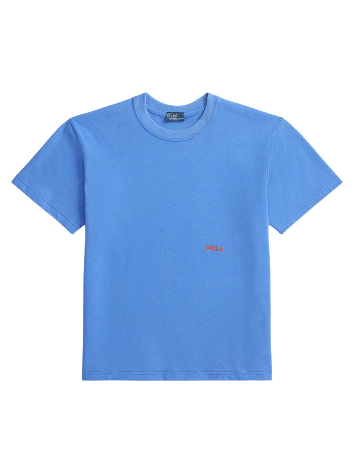 T-shirt korte mouw – Blauw
