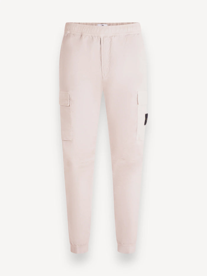 Cottin Twill Cargo Pants - Pearl Grey
