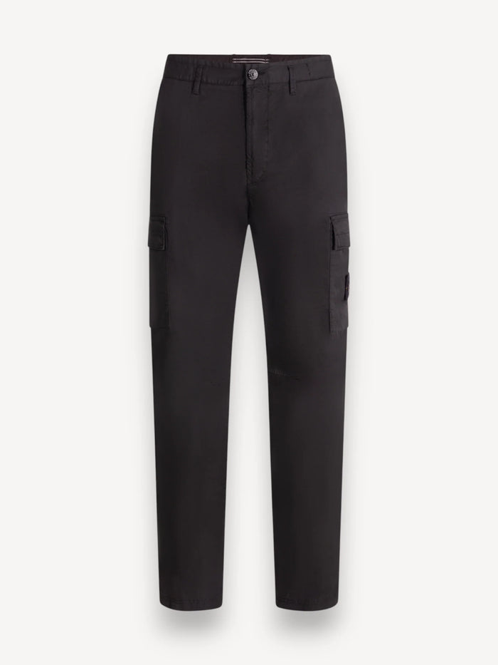 Cotton Cargo Pants - Zwart