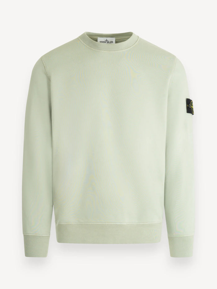 Cotton Fleece Sweatshirt - Sage