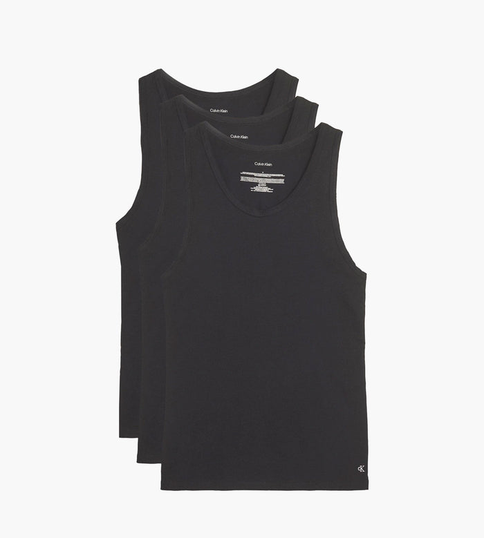 Tanktop 3-pack Black